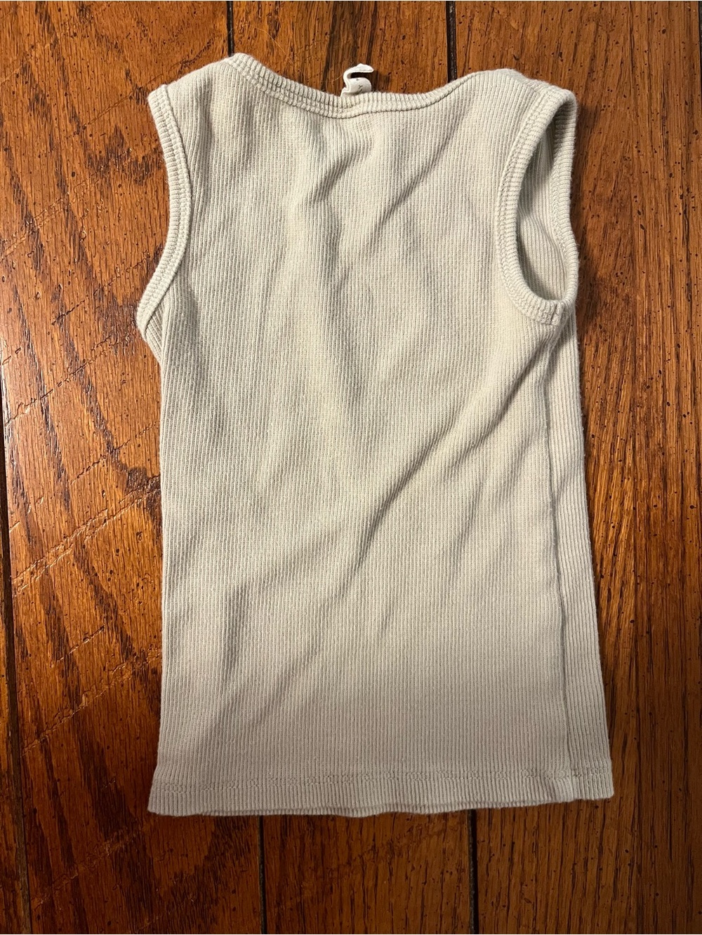Quincy Mae Ribbed Tank Top - Cream